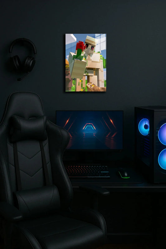 "Minecraft" Baskılı Metal Poster 6 (Premium Kalite)
