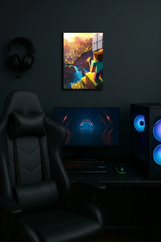 "Minecraft" Baskılı Metal Poster 7 (Premium Kalite)