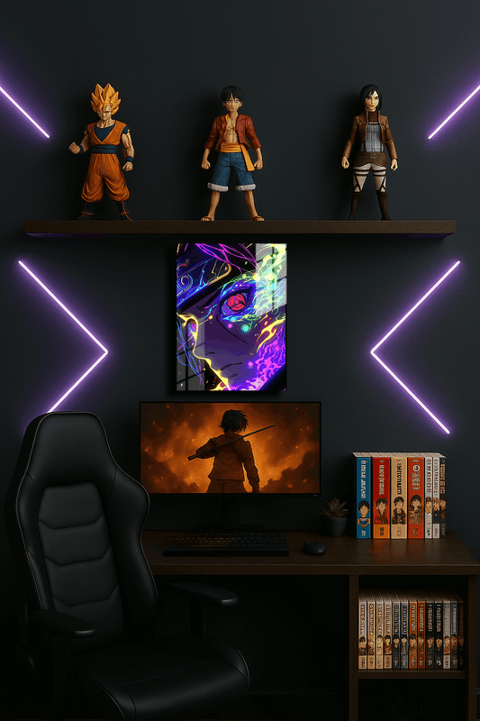 "İtachi Uchiha Naruto" Baskılı Metal Poster (Premium Kalite)