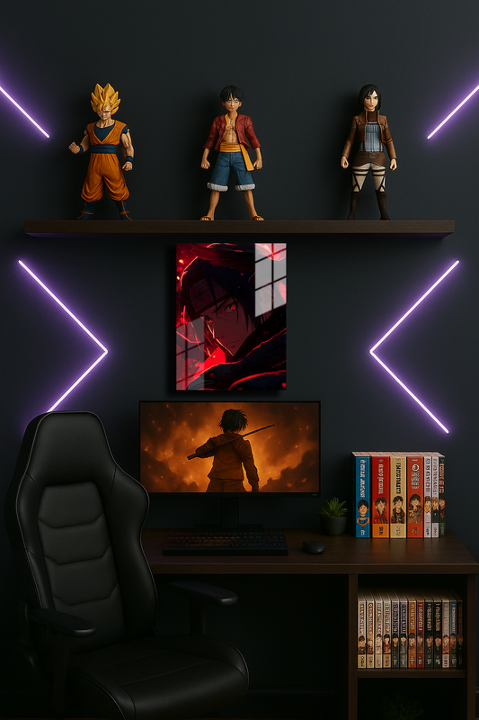 "Itachi Uchiha Naruto" Baskılı Metal Poster (Premium Kalite)