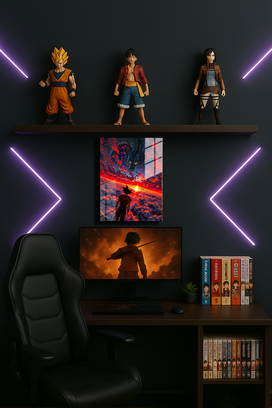 "Goku Dragon Ball" Baskılı Metal Poster 4 (Premium Kalite)