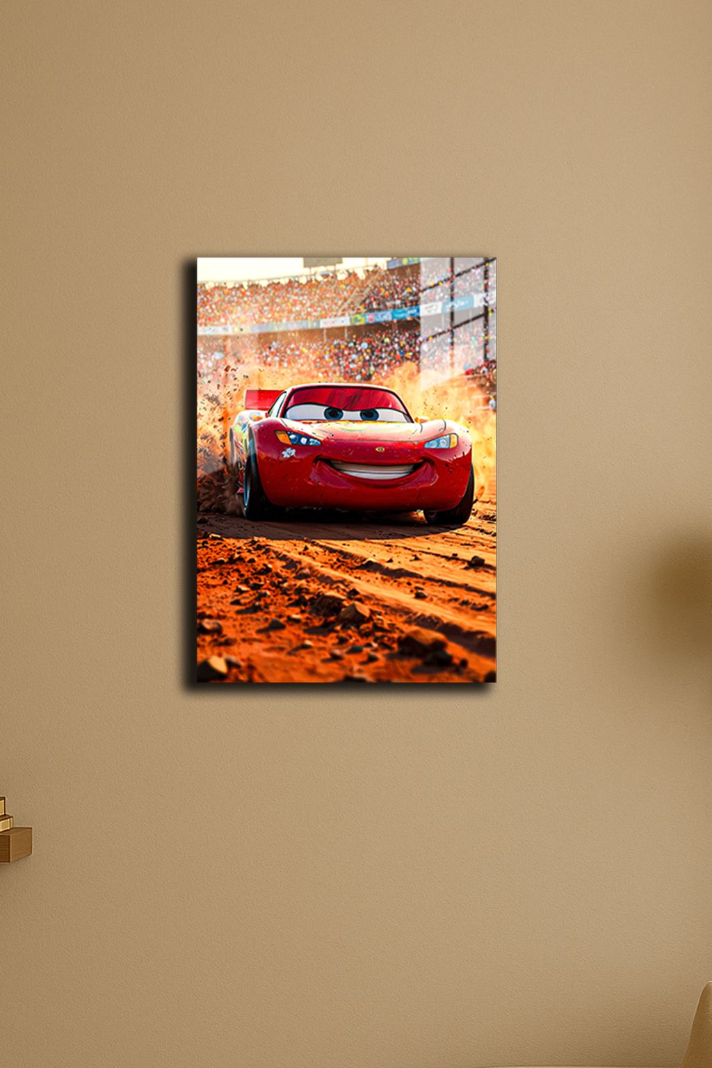 "McQueen Cars" Baskılı Metal Poster 2 (Premium Kalite)