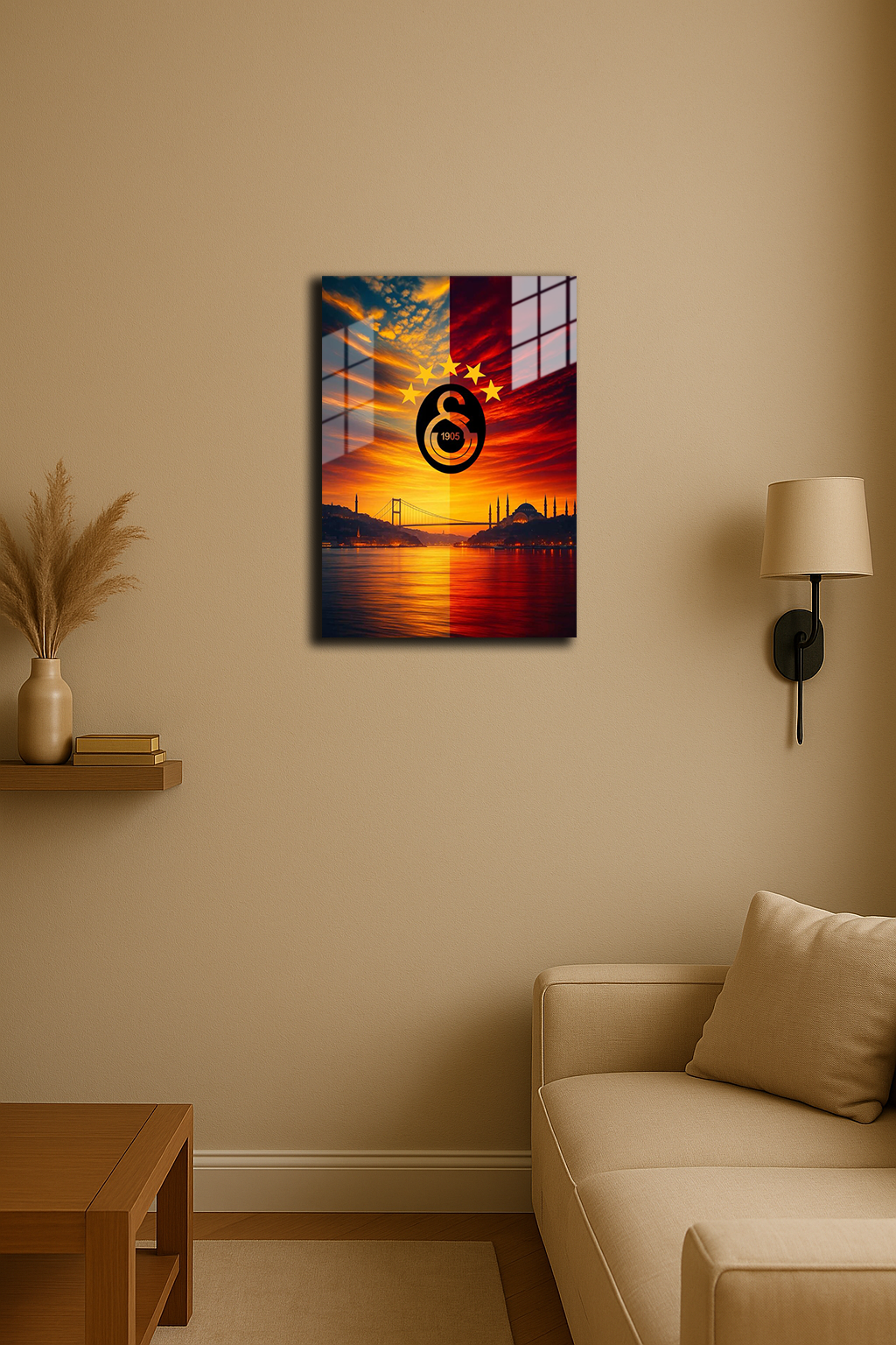 "Galatasaray" Baskılı Metal Poster (Premium Kalite)