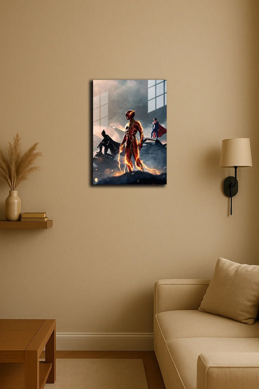 "The Flash" Baskılı Metal Poster (Premium Kalite)