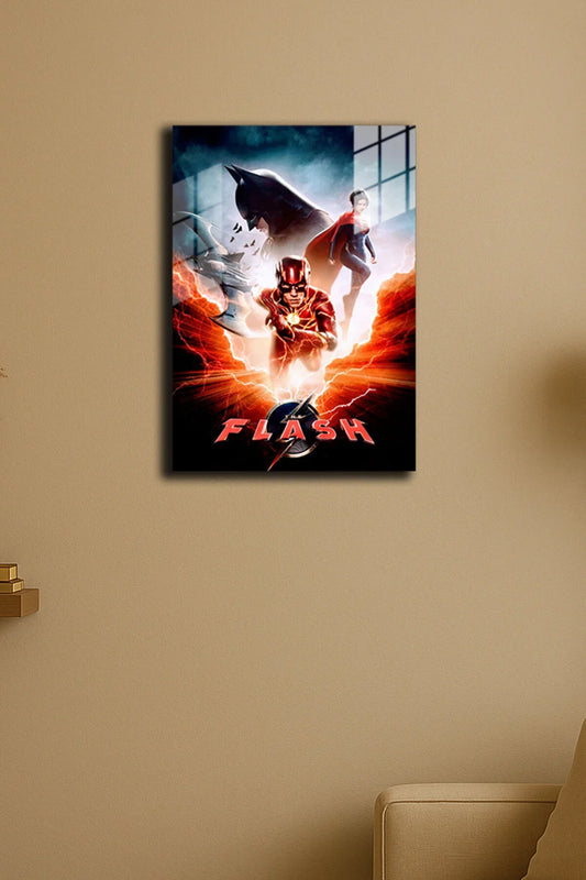 "The Flash" Baskılı Metal Poster 3 (Premium Kalite)