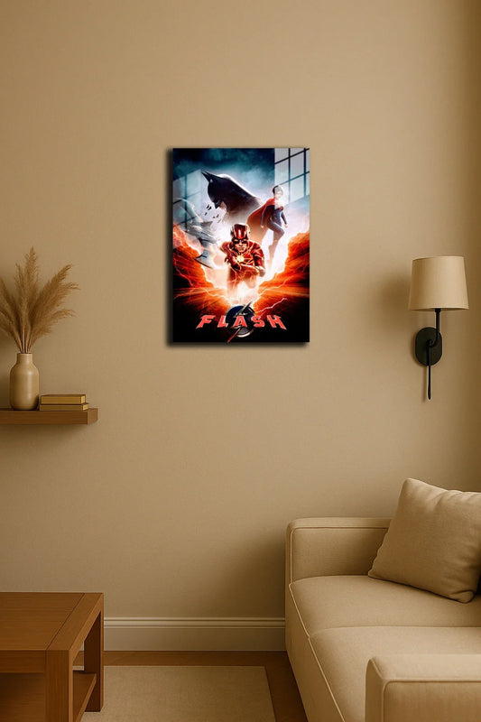 "The Flash" Baskılı Metal Poster 3 (Premium Kalite)