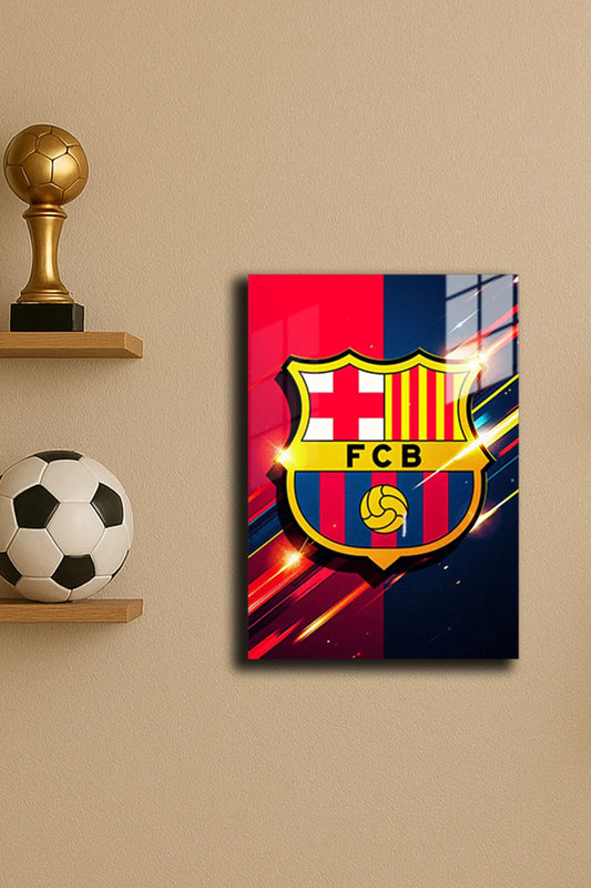 "Barcelona" Baskılı Metal Poster (Premium Kalite)