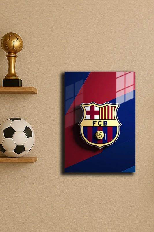 "Barcelona" Baskılı Metal Poster 2 (Premium Kalite)