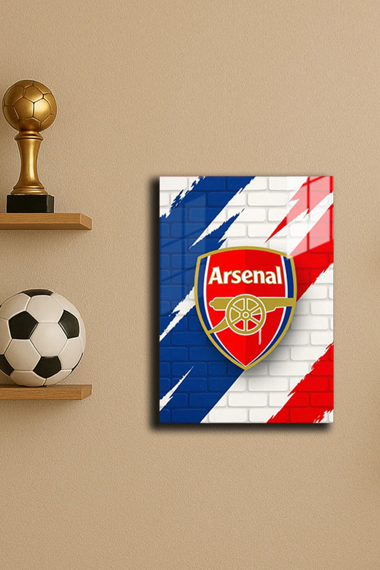 "Arsenal" Baskılı Metal Poster (Premium Kalite)