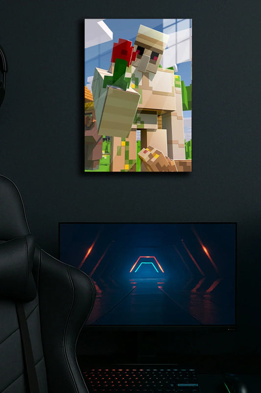"Minecraft" Baskılı Metal Poster 6 (Premium Kalite)