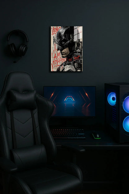 "Batman" Baskılı Metal Poster 5 (Premium Kalite)