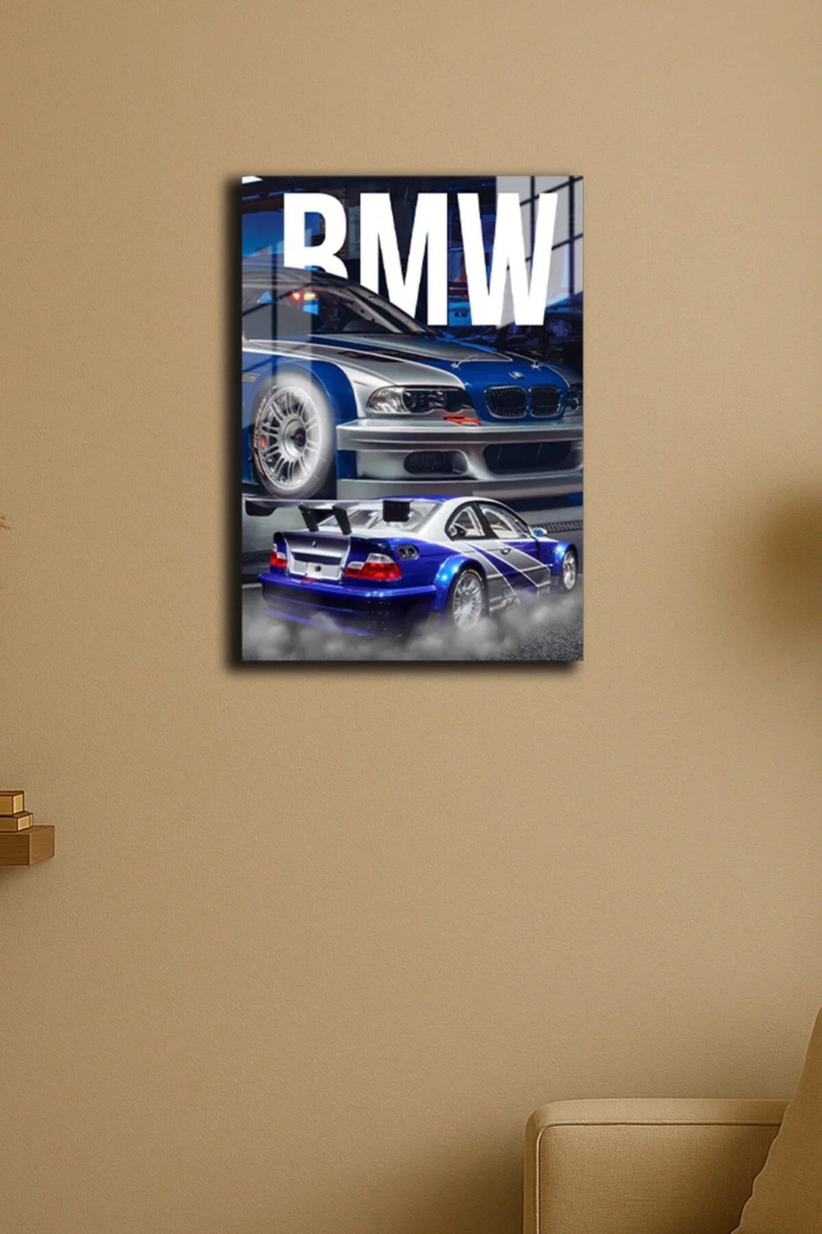 "BMW M3 GTR Need for Speed" Baskılı Metal Poster 5 (Premium Kalite)