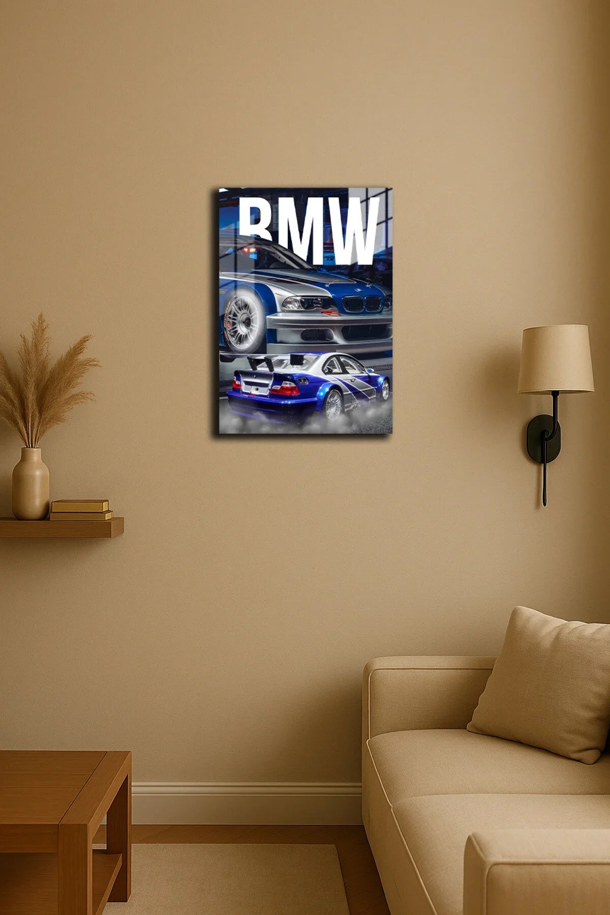 "BMW M3 GTR Need for Speed" Baskılı Metal Poster 5 (Premium Kalite)