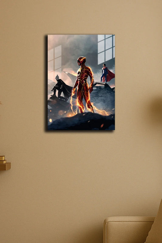 "The Flash" Baskılı Metal Poster (Premium Kalite)