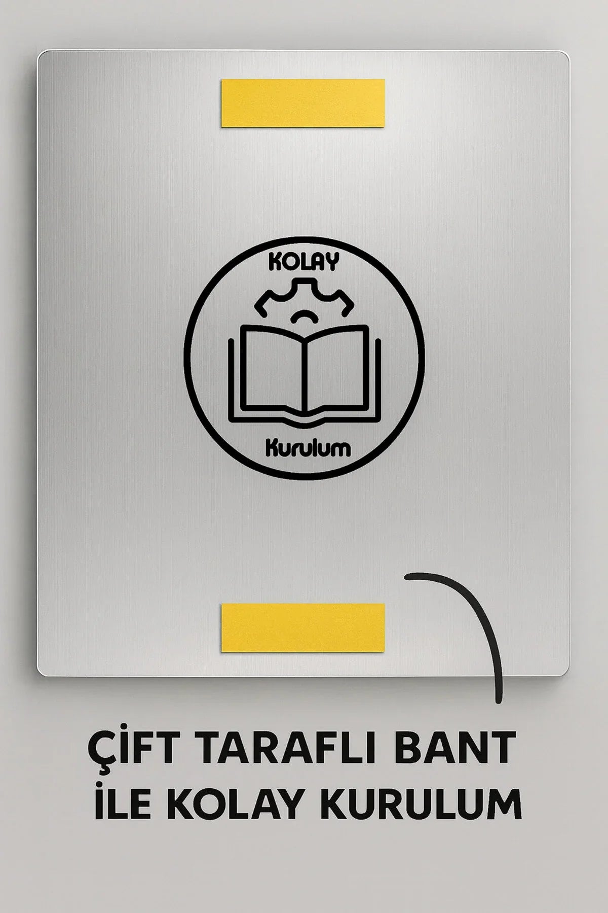 "Galatasaray" Baskılı Metal Poster 3 Adet, 20x30 cm(Premium Kalite)