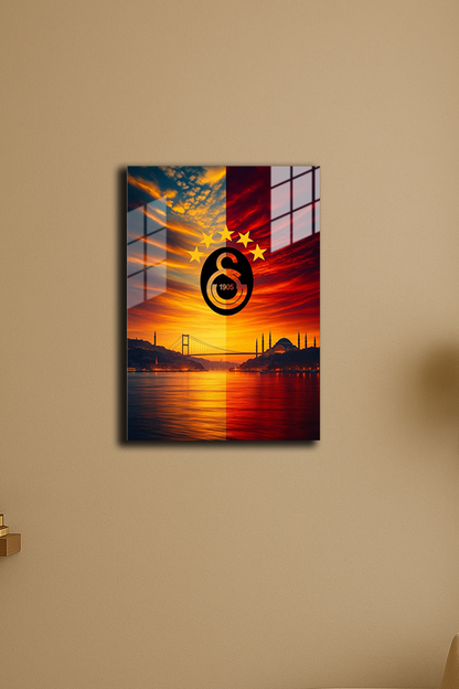 "Galatasaray" Baskılı Metal Poster (Premium Kalite)