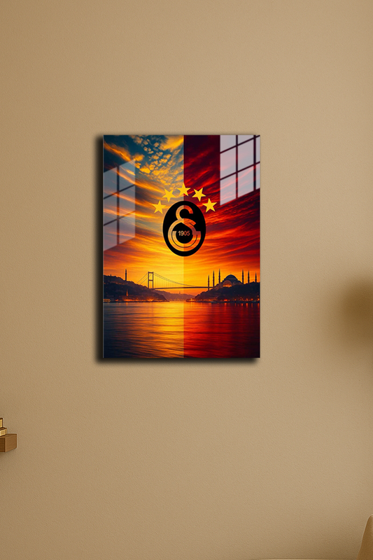 "Galatasaray" Baskılı Metal Poster (Premium Kalite)