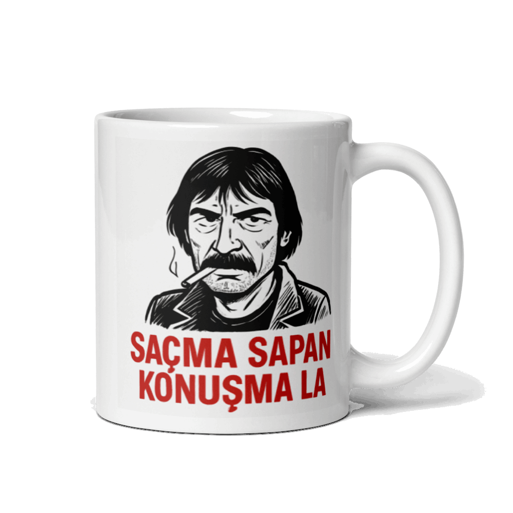 "Behzat Ç" Baskılı Porselen Kupa (Premium Kalite)