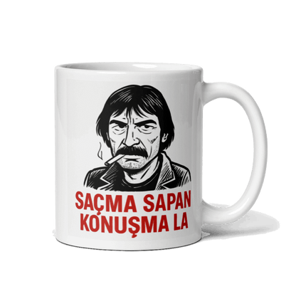 "Behzat Ç" Baskılı Porselen Kupa (Premium Kalite)