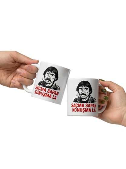 "Behzat Ç" Baskılı Porselen Kupa (Premium Kalite)