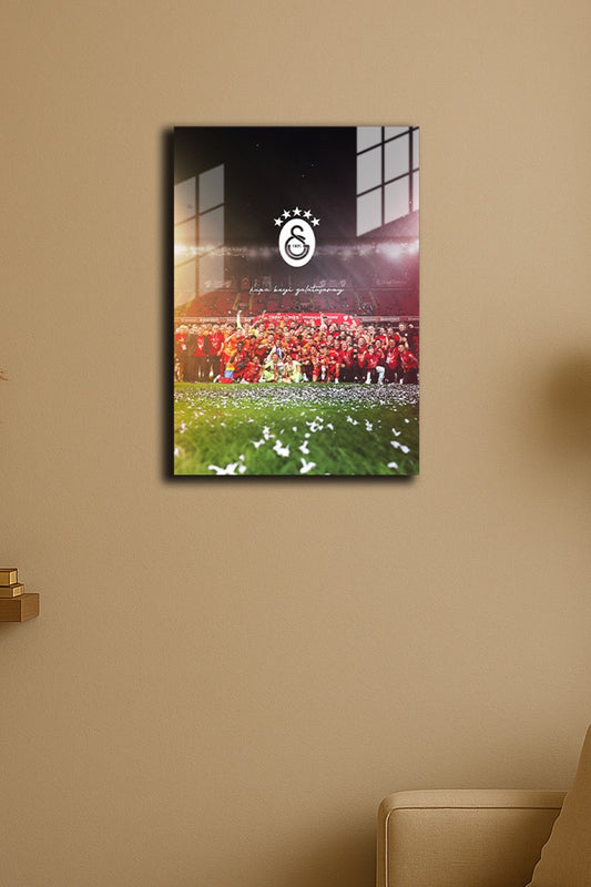 “Galatasaray" 3 Baskılı Metal Poster (Premium Kalite)