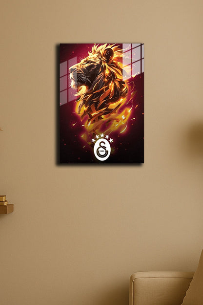 "Galatasaray" 2 Baskılı Metal Poster (Premium Kalite)