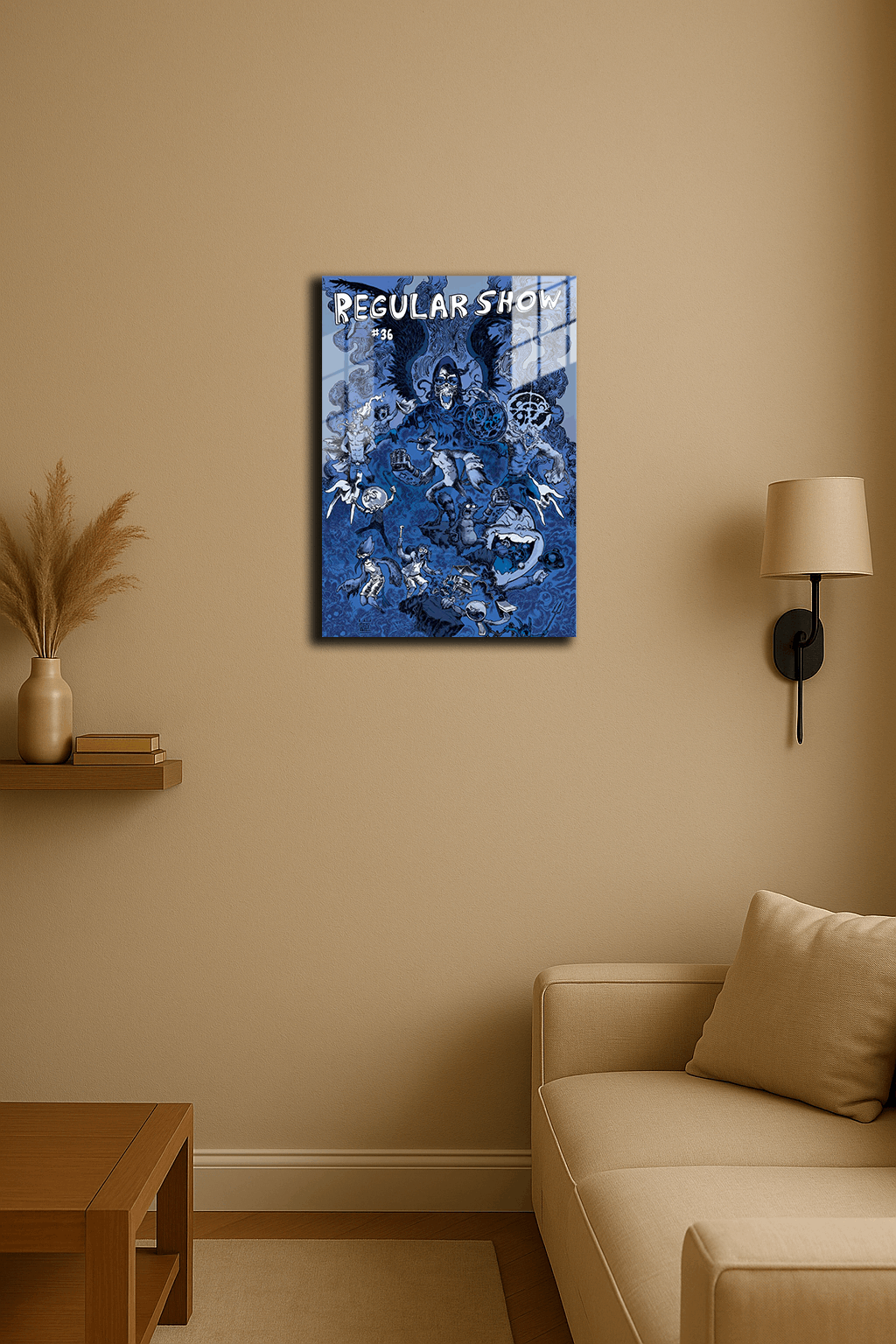 "Regular Show (2)" Baskılı Metal Poster (Premium Kalite)