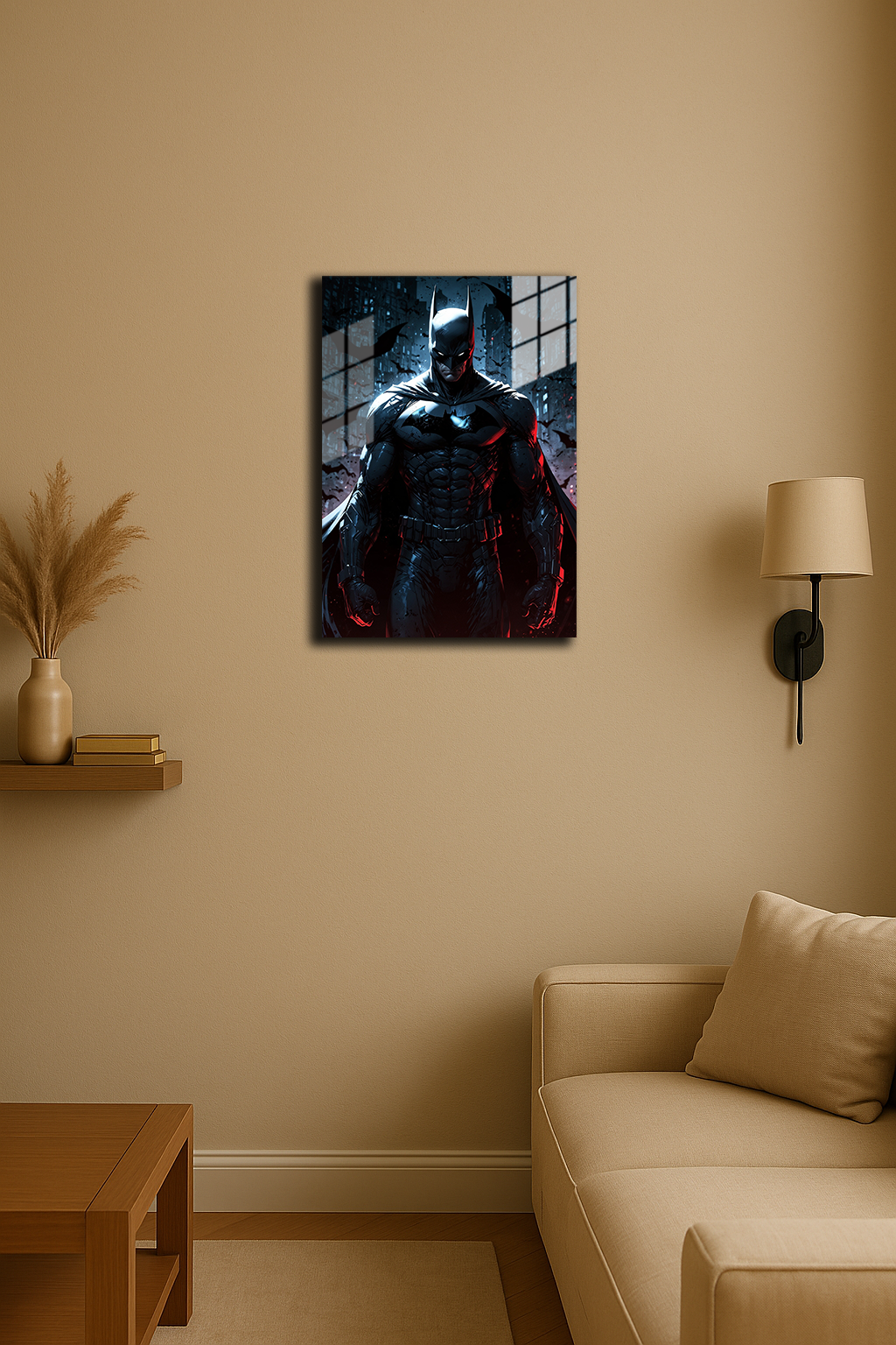 "Batman" Baskılı Metal Poster 2 (Premium Kalite)