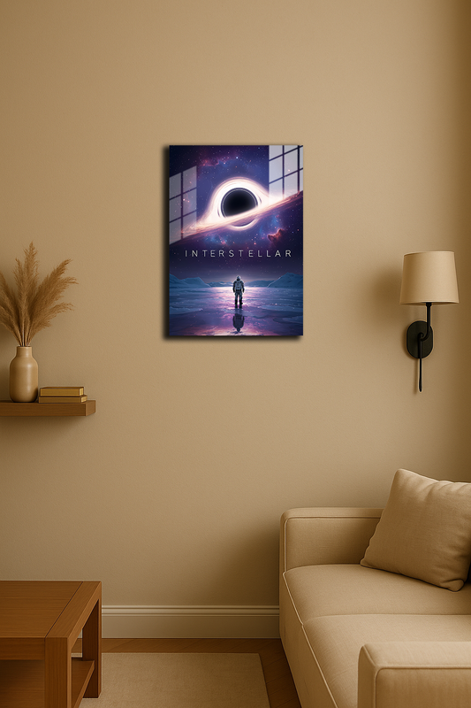 "Interstellar" Baskılı Metal Poster 2 (Premium Kalite)