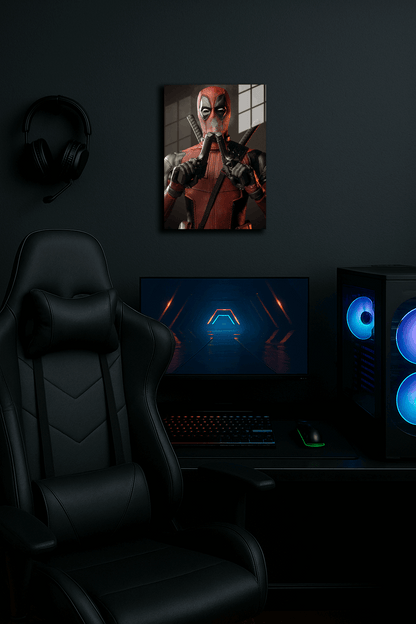 "Deadpool" Baskılı Metal Poster  (Premium Kalite)