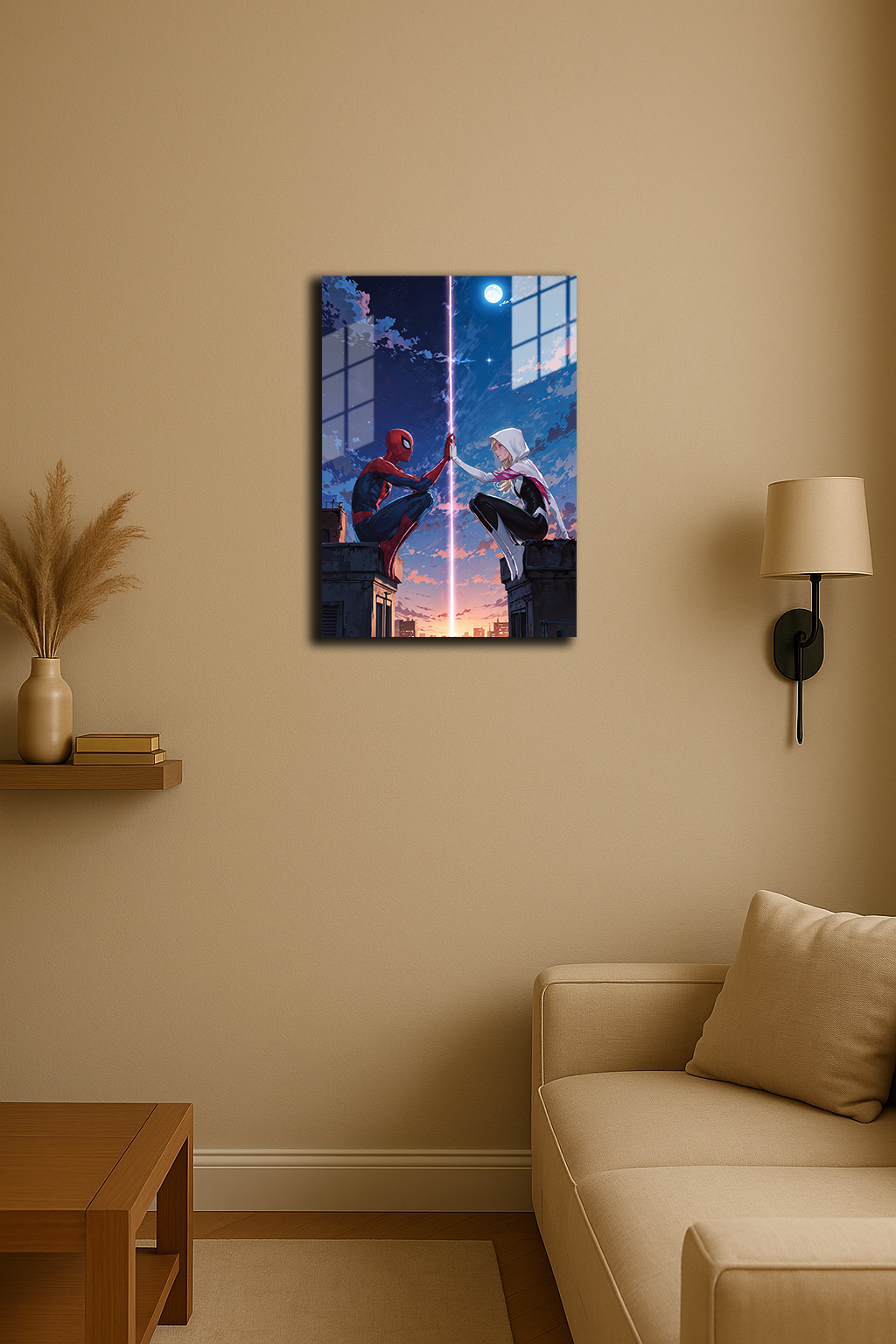"Spiderman" Baskılı Metal Poster 3 (Premium Kalite)