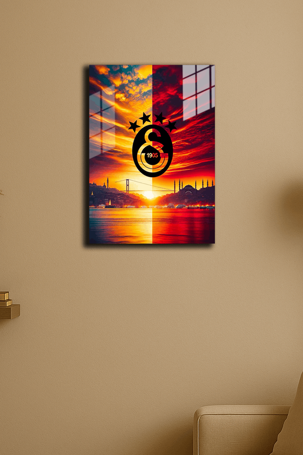 "Galatasaray" Baskılı Metal Poster (Premium Kalite)