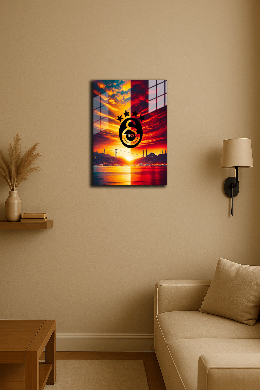 "Galatasaray" Baskılı Metal Poster (Premium Kalite)