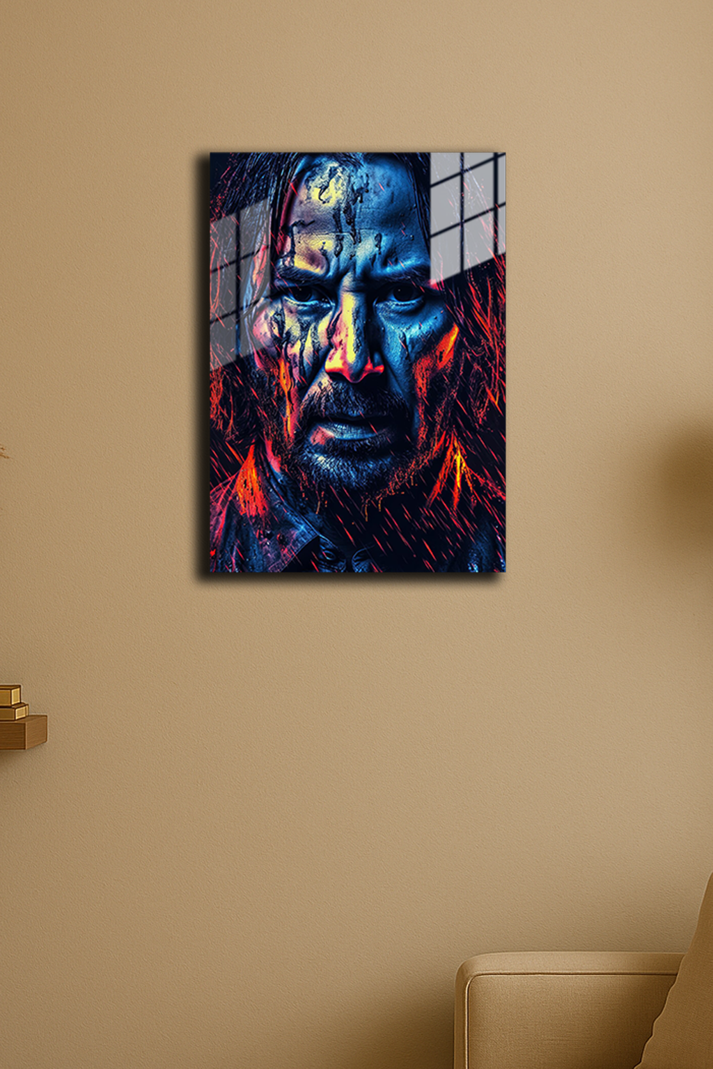 "John Wick" Baskılı Metal Poster 4 (Premium Kalite)