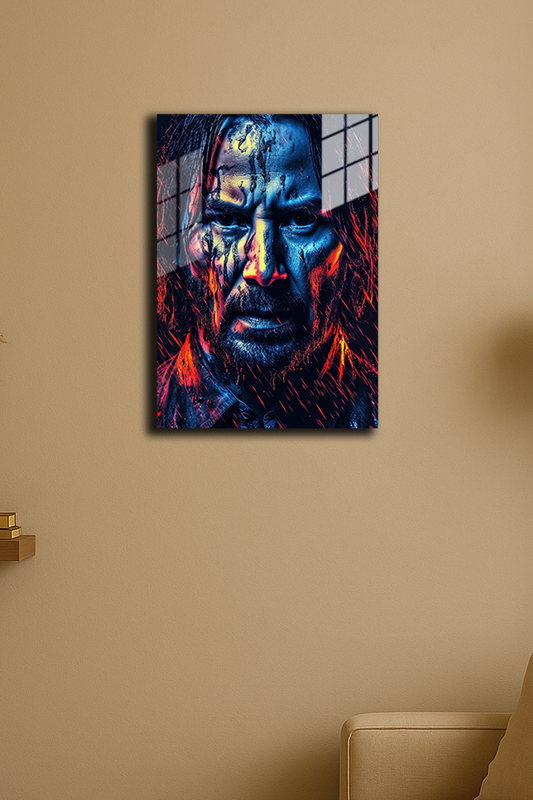 "John Wick" Baskılı Metal Poster 4 (Premium Kalite)