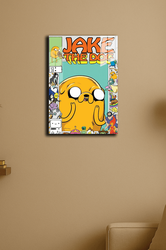 "Jake Adventure Time" Baskılı Metal Poster (Premium Kalite)
