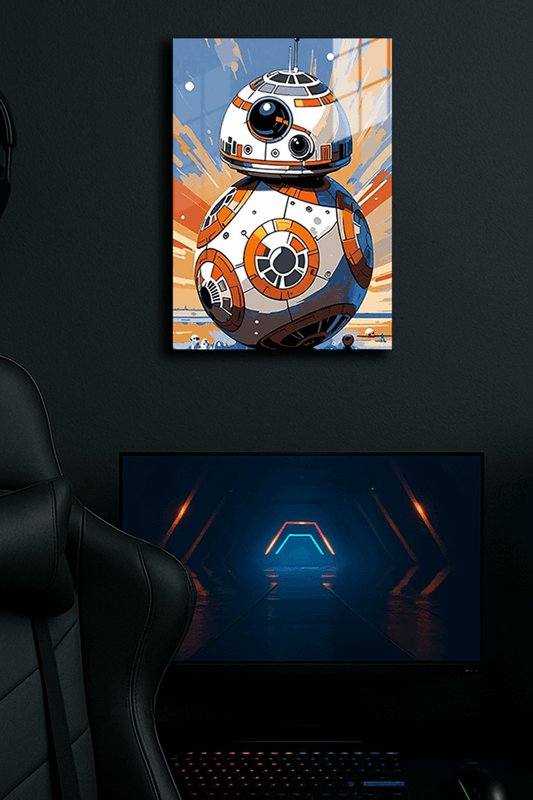 "BB-8 Star Wars" Baskılı Metal Poster (Premium Kalite)