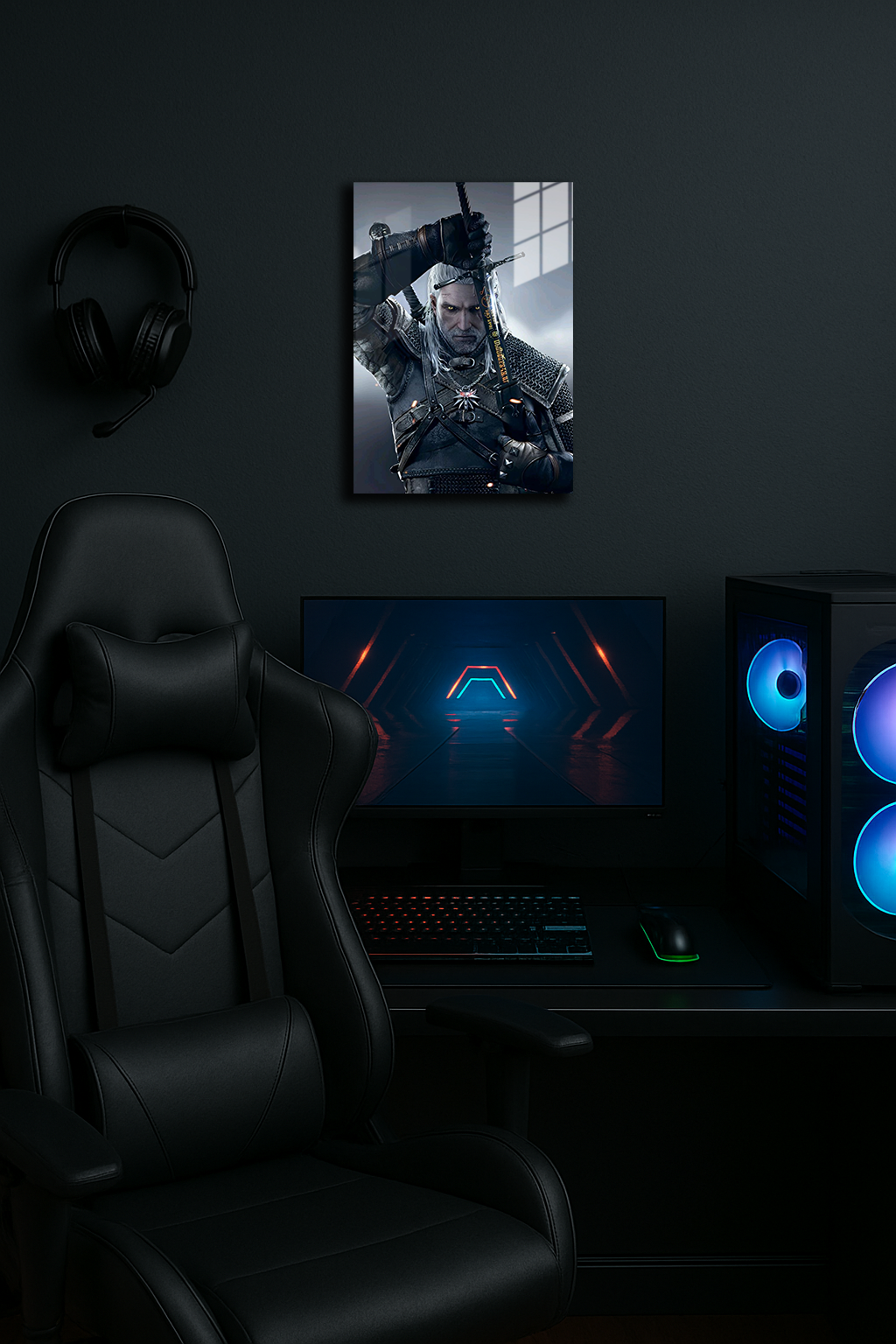 "The Witcher" Baskılı Metal Poster 2 (Premium Kalite)