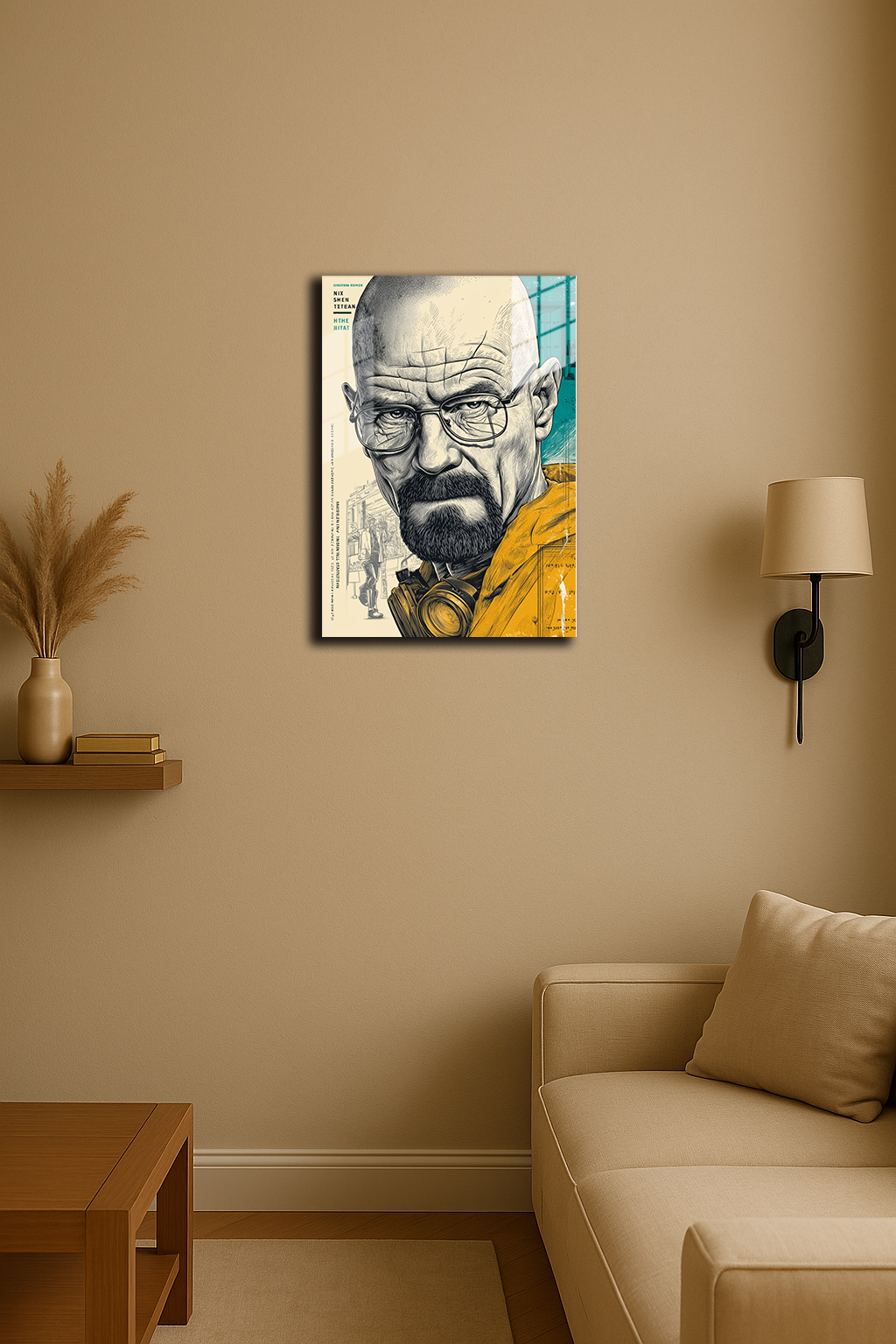 "Breaking Bad" Baskılı Metal Poster 3 (Premium Kalite)