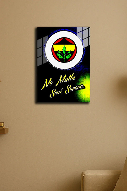"Fenerbahçe" Baskılı Metal Poster 4 (Premium Kalite)