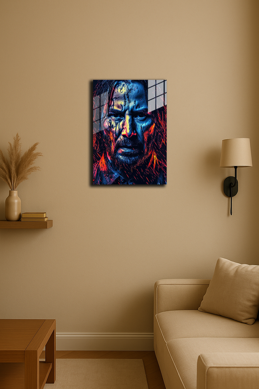 "John Wick" Baskılı Metal Poster 4 (Premium Kalite)