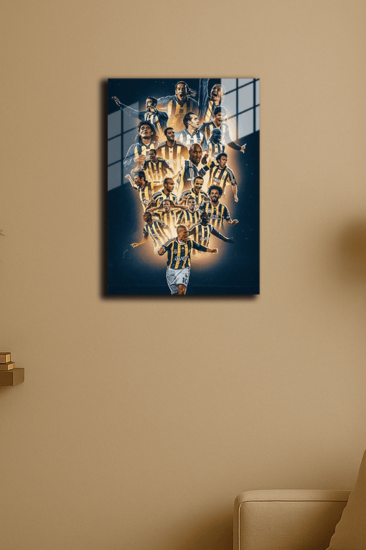 "Fenerbahçe" Baskılı Metal Poster 2 (Premium Kalite)