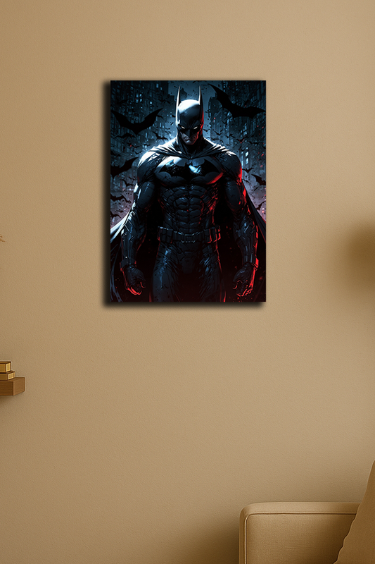 "Batman" Baskılı Metal Poster 2 (Premium Kalite)