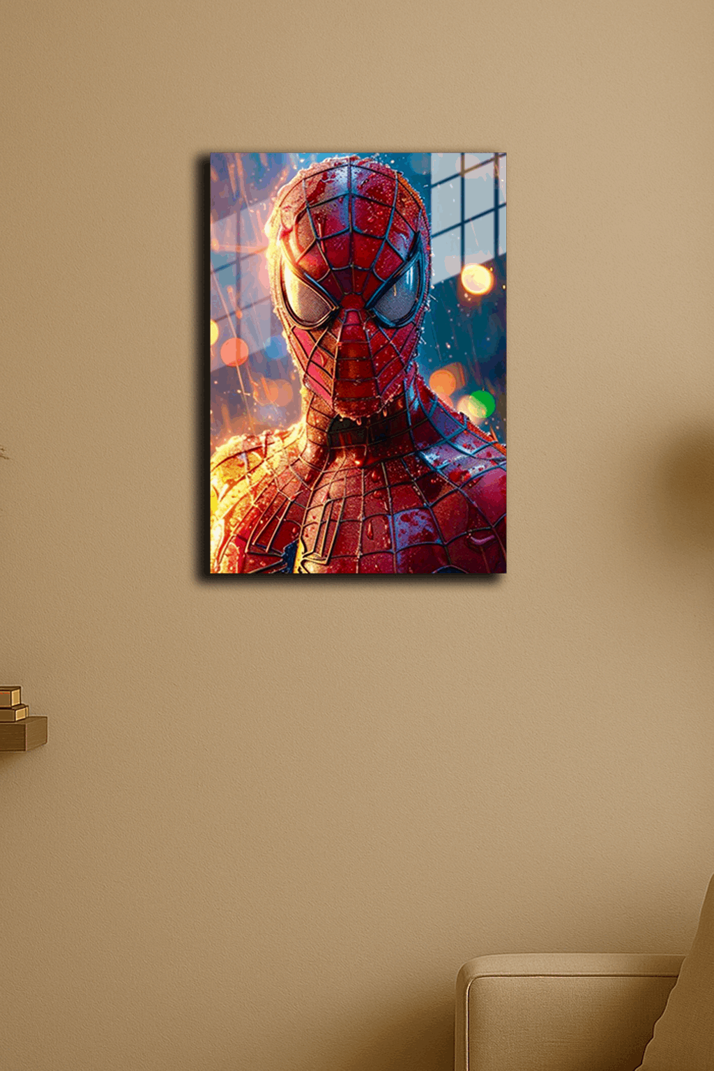 "Spiderman" Baskılı Metal Poster (Premium Kalite)