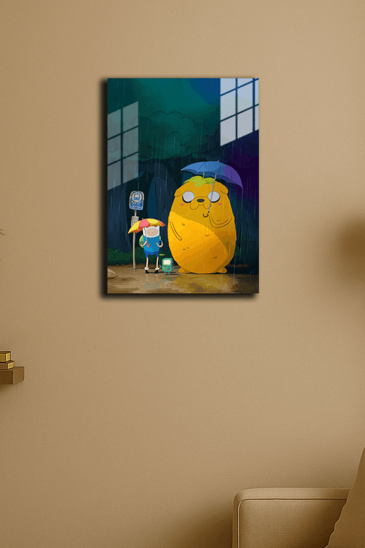 "Adventure Time" Baskılı Metal Poster (Premium Kalite)
