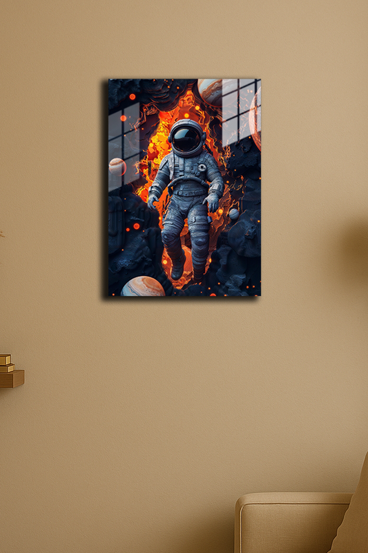 "Yıldızlararası Geçit" Baskılı Metal Poster (Premium Kalite)