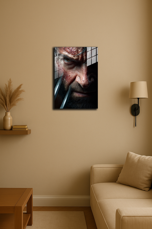 "Wolverine" Baskılı Metal Poster (Premium Kalite)