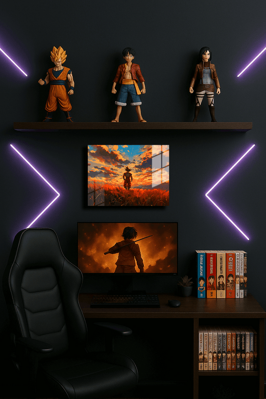 "Goku Dragon Ball" Baskılı Metal Poster 2 (Premium Kalite)