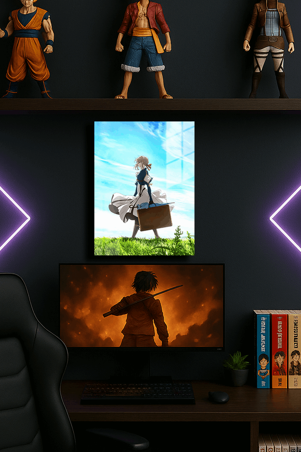 "Violet Evergarden" Baskılı Metal Poster (Premium Kalite)