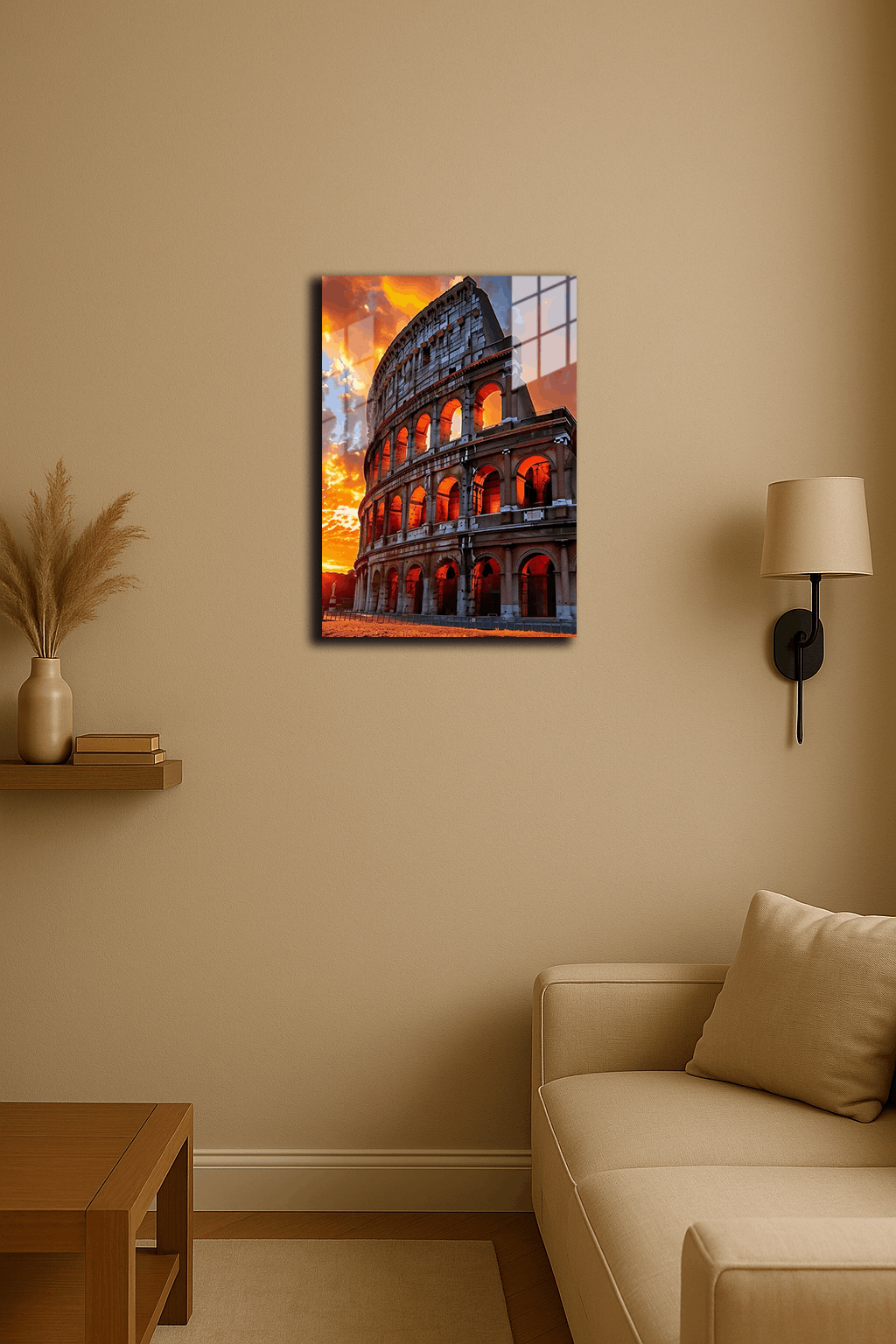 "Kolezyum" Baskılı Metal Poster (Premium Kalite)